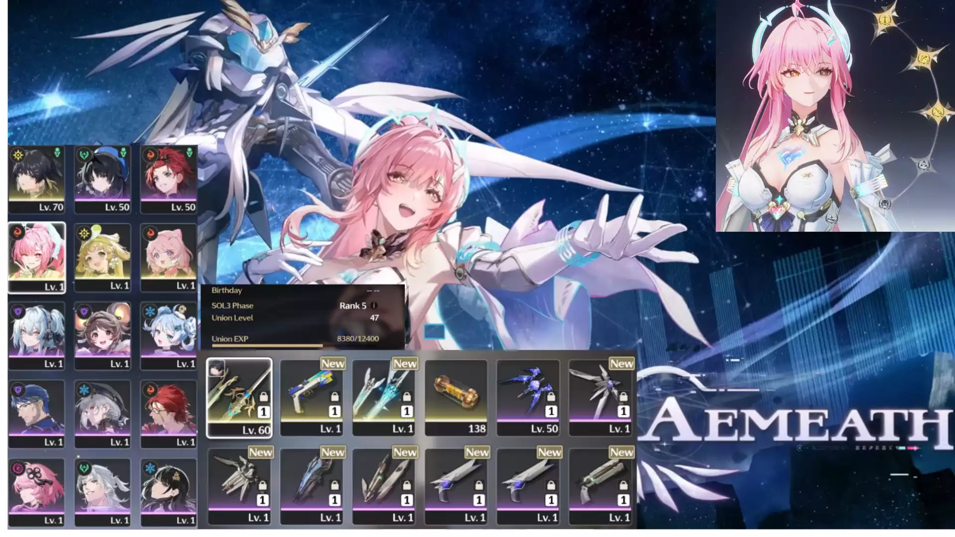 (Tuyệt Phẩm vip)(SEA) UL47 Aemeath c3r1 trấn